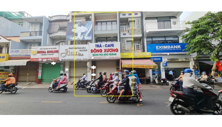 Cho thuê nhà Mặt Tiền Trương Vĩnh Ký  76m², 3Lầu+ST - GẦN NGÃ TƯ